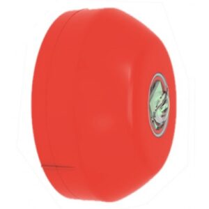 Hochiki Wall Beacon – Red case, red LEDs