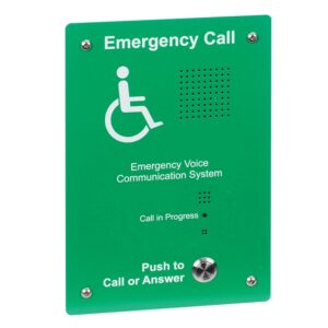 CTec SigTEL Green handsfree EVC outstation, flush mounting
