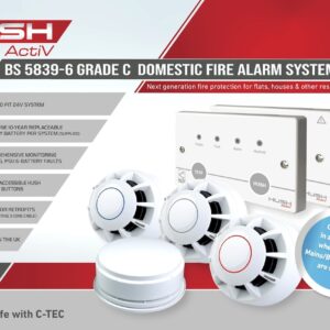 Ctec Hak/1 BS 5839-6 Grade C Domestic Fire Alarm Kit